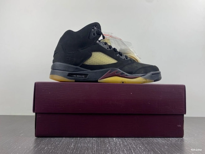 Rep TBK Black 5 Jordan Maniere A x FD1330-001 Ma Air 0709